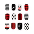 Kids Twisted Clown Press On Nails at Spirit Halloween