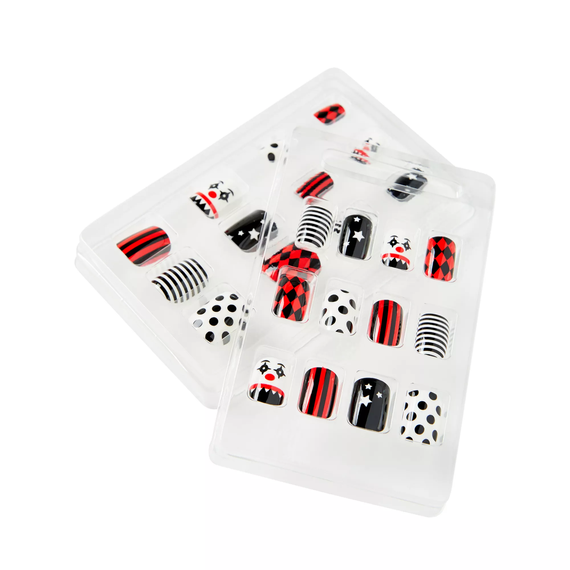 Kids Twisted Clown Press On Nails at Spirit Halloween