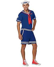 Stranger Things Cosplay Steve Harrington Scoops Ahoy Costume Kids Adult Uniform