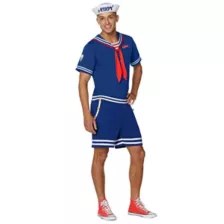 Adult Steve Scoops Ahoy Costume - Stranger Things at Spirit Halloween