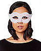 White Glitter Eye Half Mask