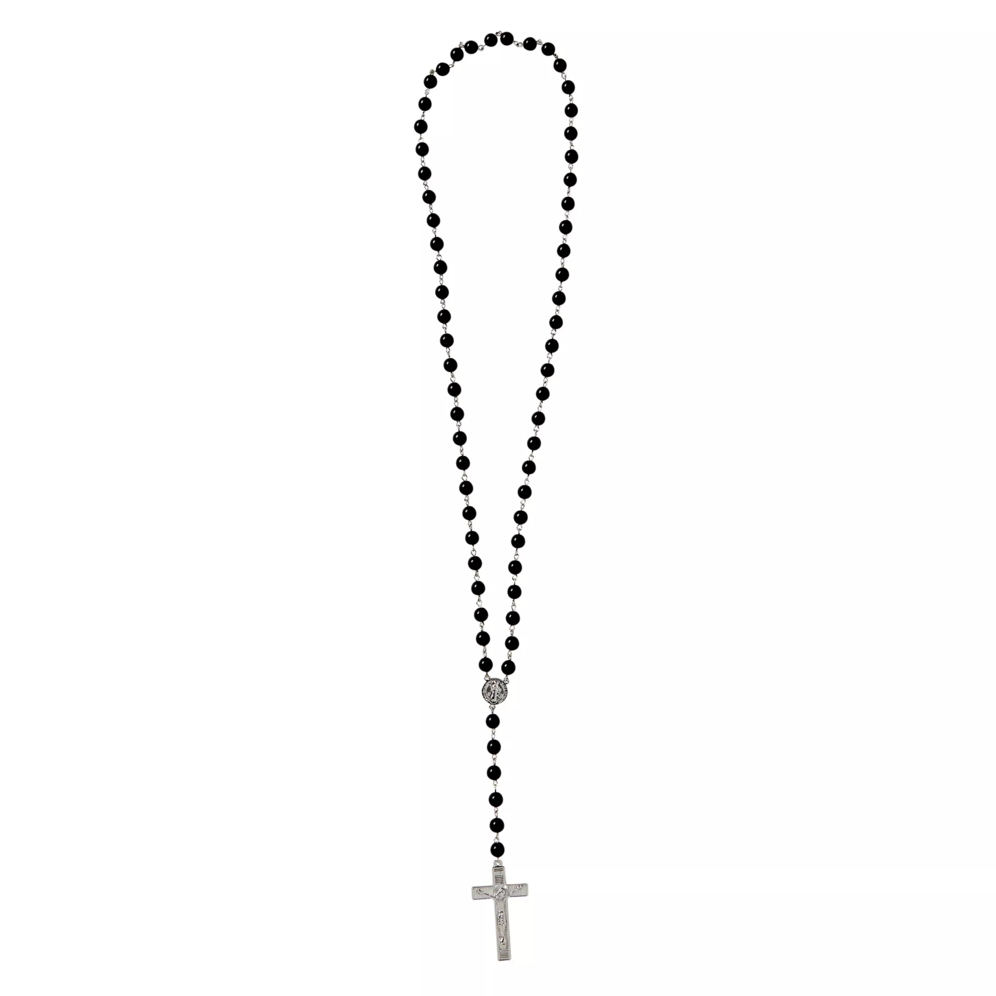 Rosary Bead Necklace at Spencer's