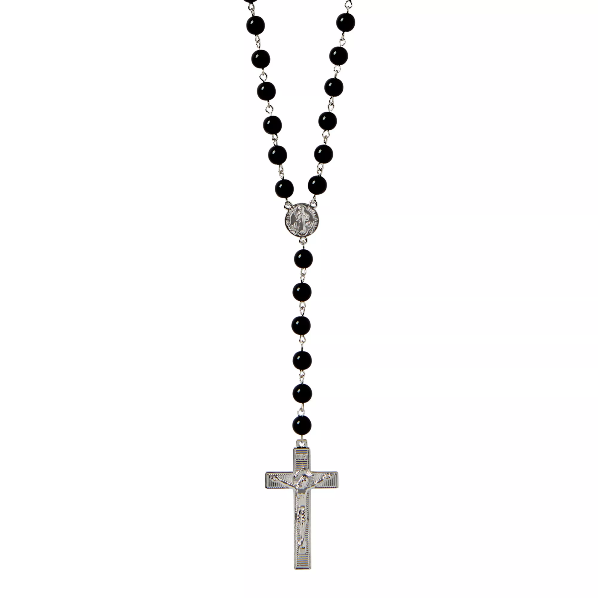 Rosary Bead Necklace at Spencer's