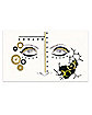 Steampunk Gear Face Decal Deluxe