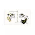 Steampunk Gear Face Decal Deluxe at Spirit Halloween