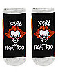 Horror Movie Ankle Socks - 7 Pair