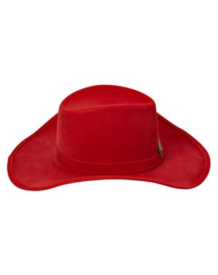 Red Western Cowboy Hat