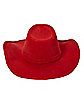 Red Western Cowboy Hat