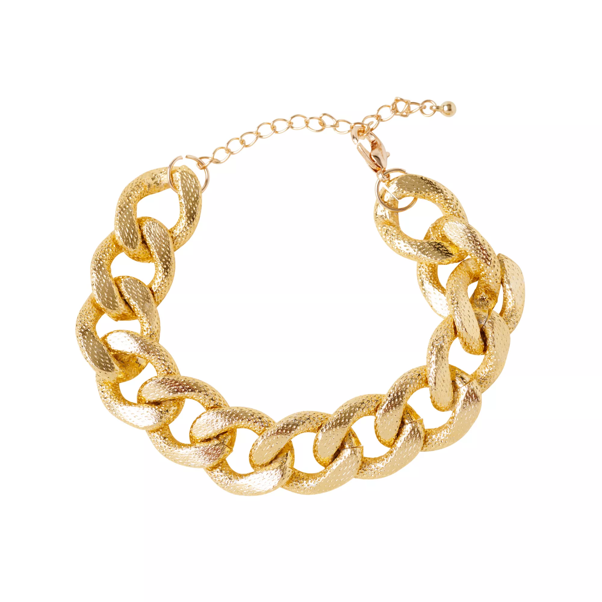 Pimp Textured Chain Link Bracelet at Spirit Halloween