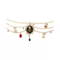 Pirate Cameo Layered Necklace at Spirit Halloween