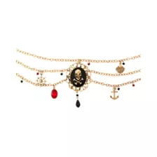 Pirate Cameo Layered Necklace at Spirit Halloween