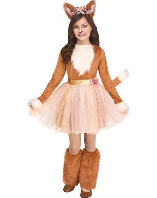 Girls fox outlet costume