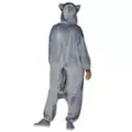 Adult Faux Fur Wolf Jumpsuit at Spencer's