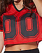 Red Cropped Jersey
