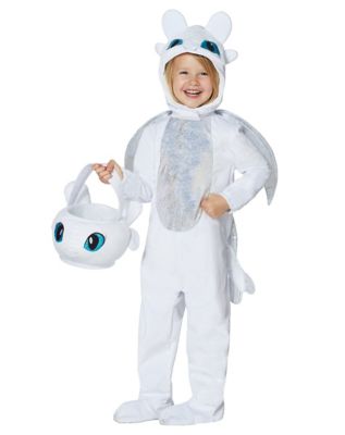 hævn Tanke Marine Toddler Light Fury Costume - How to Train Your Dragon - Spirithalloween.com