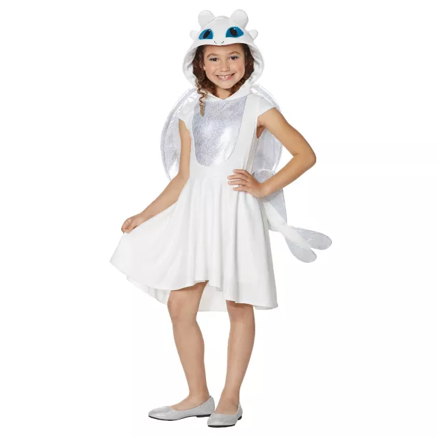 Kids Light Fury Costume - How To Train Your Dragon at Spirit Halloween