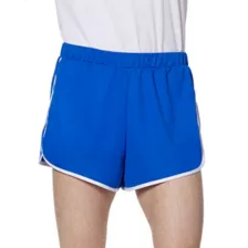 Male Blue and White Athletic Shorts at Spencer's