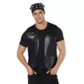 Adult Biker Vest at Spencer's