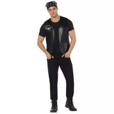 Adult Biker Vest at Spencer's