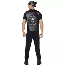 Adult Biker Vest at Spencer's