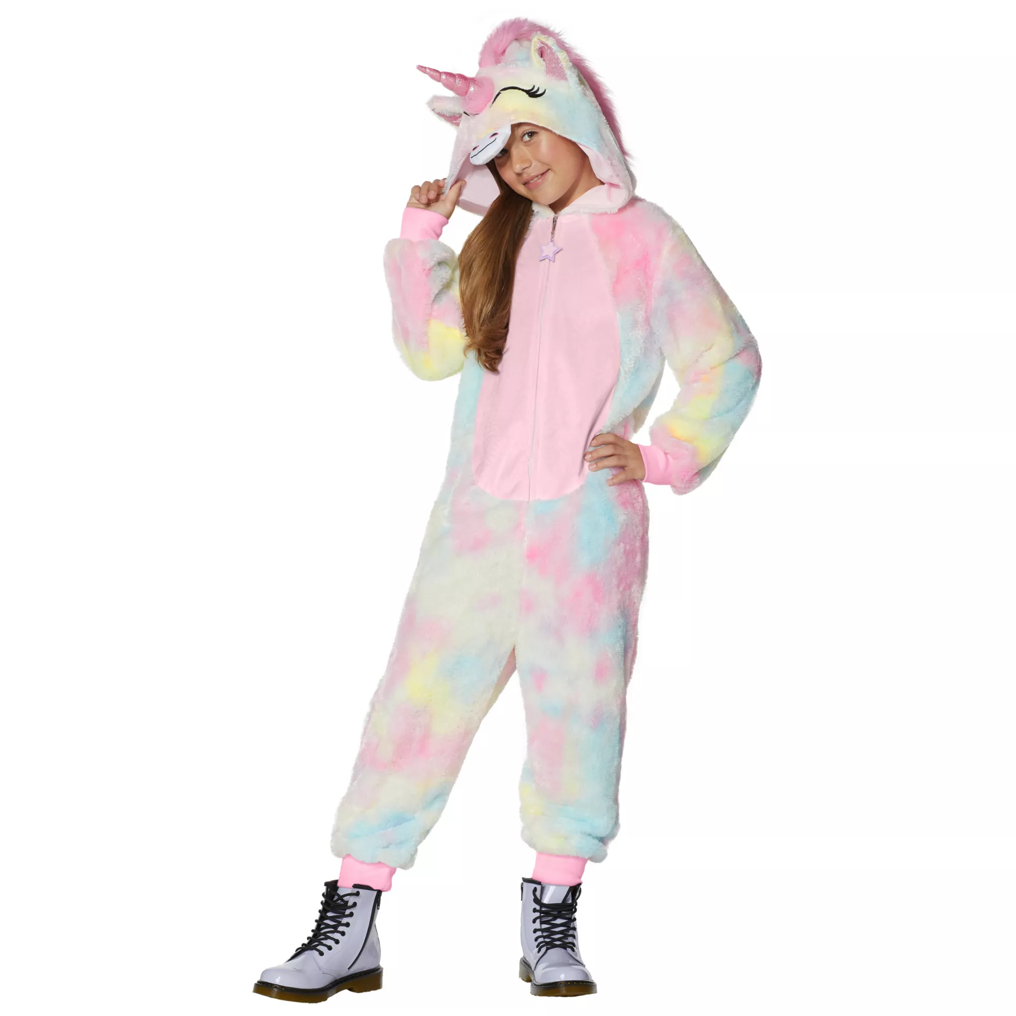 Kids Unicorn One-Piece Costume at Spencer's