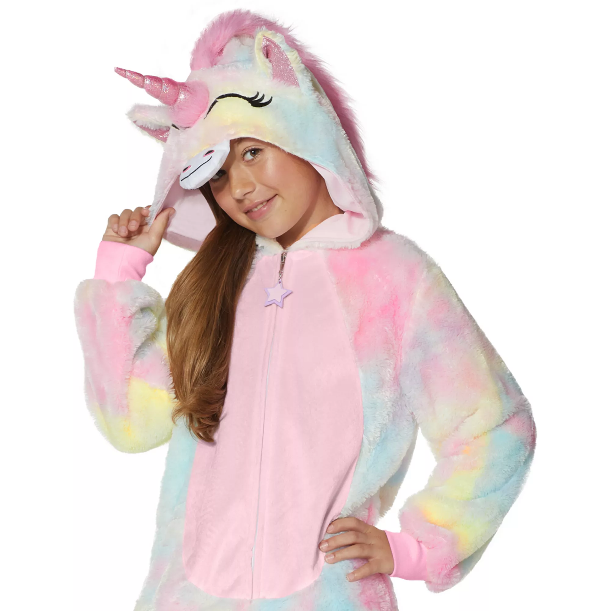 Kids Unicorn One-Piece Costume at Spencer's