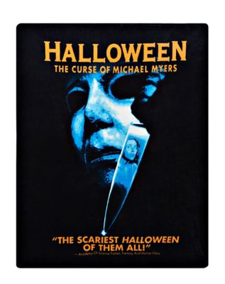 Michael Myers Fleece Blanket Halloween Spirithalloween