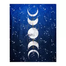 Tarot Moonphase Fleece Blanket at Spencer's
