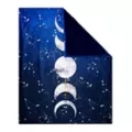 Tarot Moonphase Fleece Blanket at Spencer's