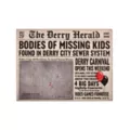 Derry Herald Newspaper Sign - It at Spencer's