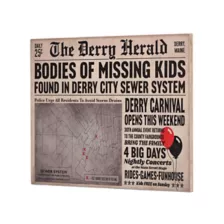 Derry Herald Newspaper Sign - It at Spencer's
