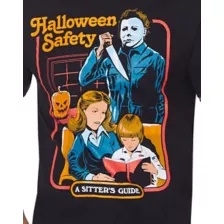 Halloween Safety Michael Myers T Shirt - Steven Rhodes at Spencer's