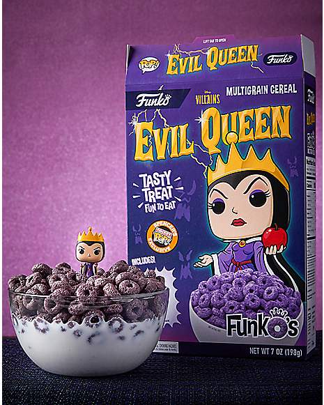 Disney Villains Evil Queen FunkO's Cereal with Pocket Pop Funko 