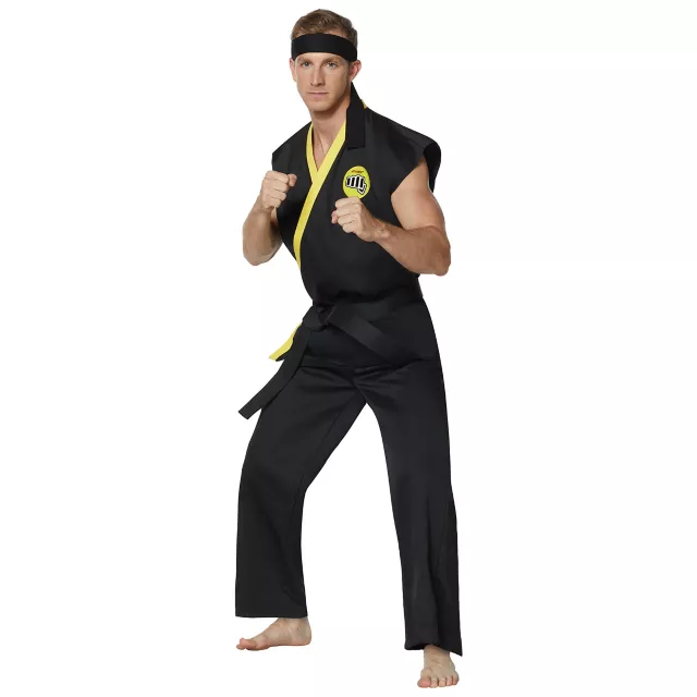 Adult Cobra Kai Johnny Costume - The Karate Kid - Spirithalloween.com