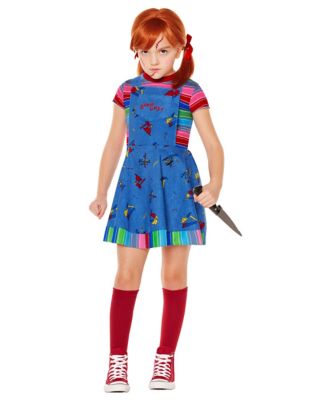 chucky costume for girls