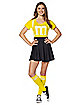 Adult Yellow M&M’S Costume Kit with Suspenders