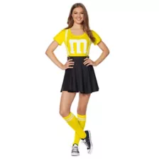 Adult Yellow M&M’S Costume Kit with Suspenders at Spencer's