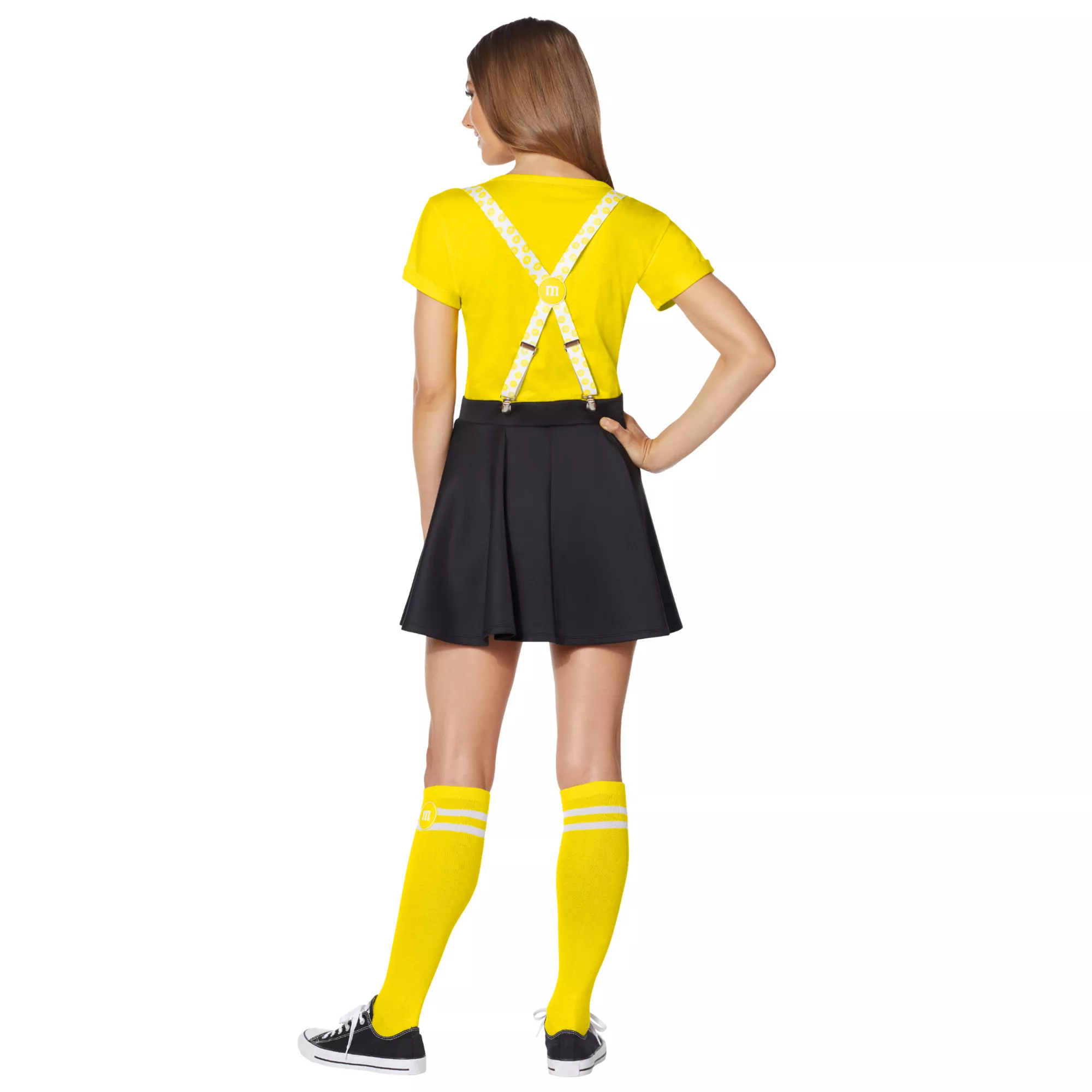 Adult Yellow M&M’S Costume Kit with Suspenders at Spencer's