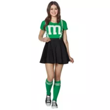 Adult Green M&M’S Costume Kit with Suspenders at Spencer's