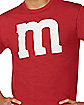Adult Red M&M’S Costume Kit