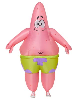Adult Patrick Star Inflatable Costume - SpongeBob - Spirithalloween.com