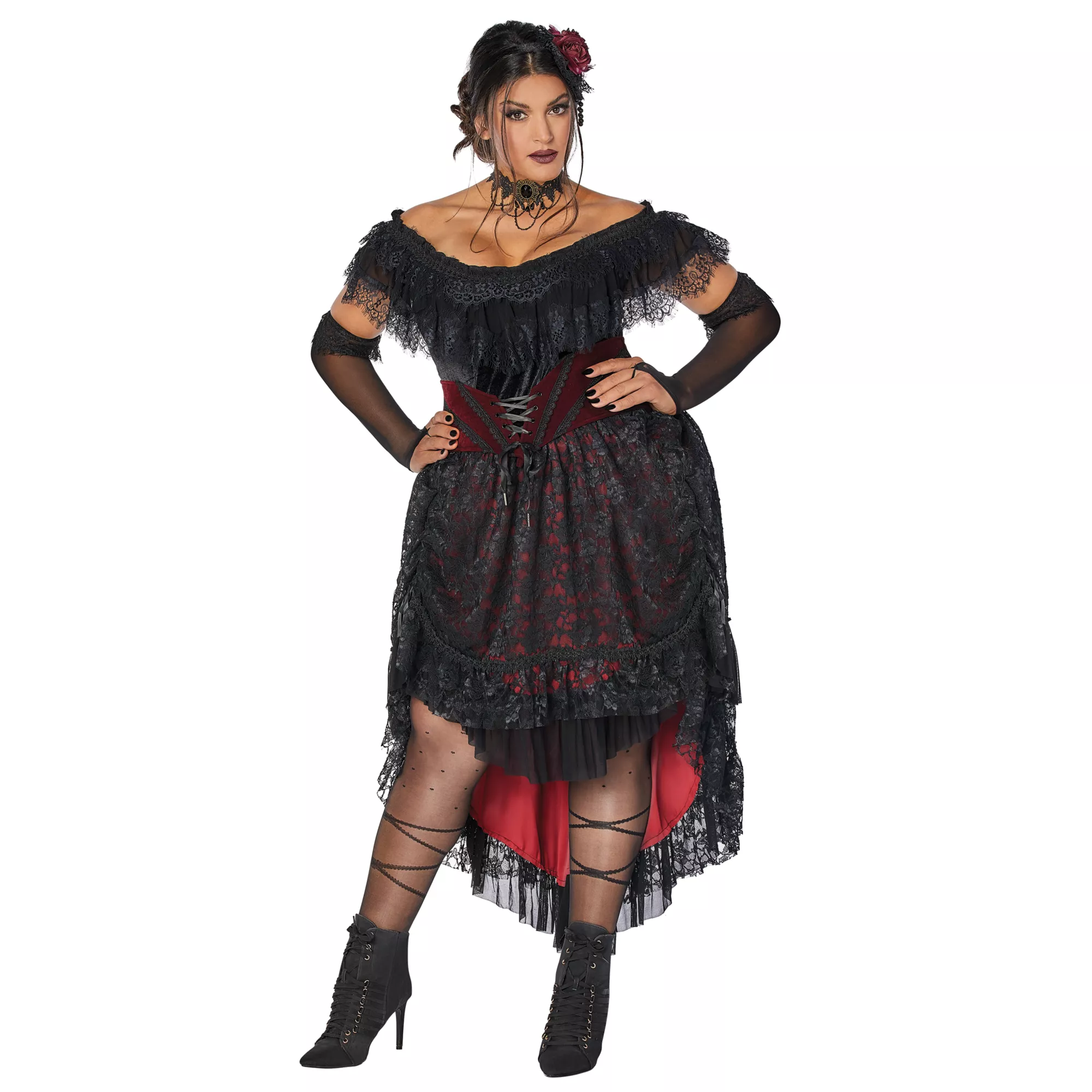 Adult Victorian Vampiress Costume - The Signature Collection at Spencer's