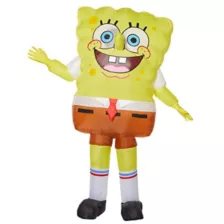 Kids SpongeBob SquarePants Inflatable Costume at Spirit Halloween