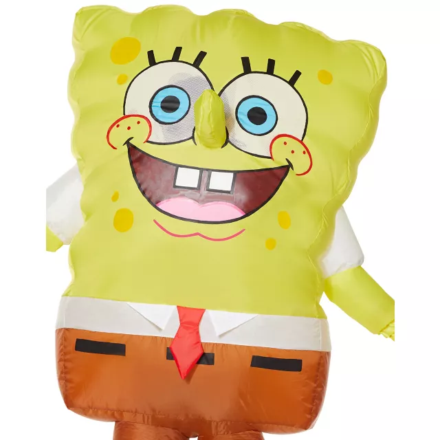 Kids SpongeBob SquarePants Inflatable Costume at Spirit Halloween