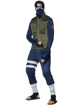 Naruto ~Kakashi Hatake Cosplay Costume ~Adult Size Small Costume