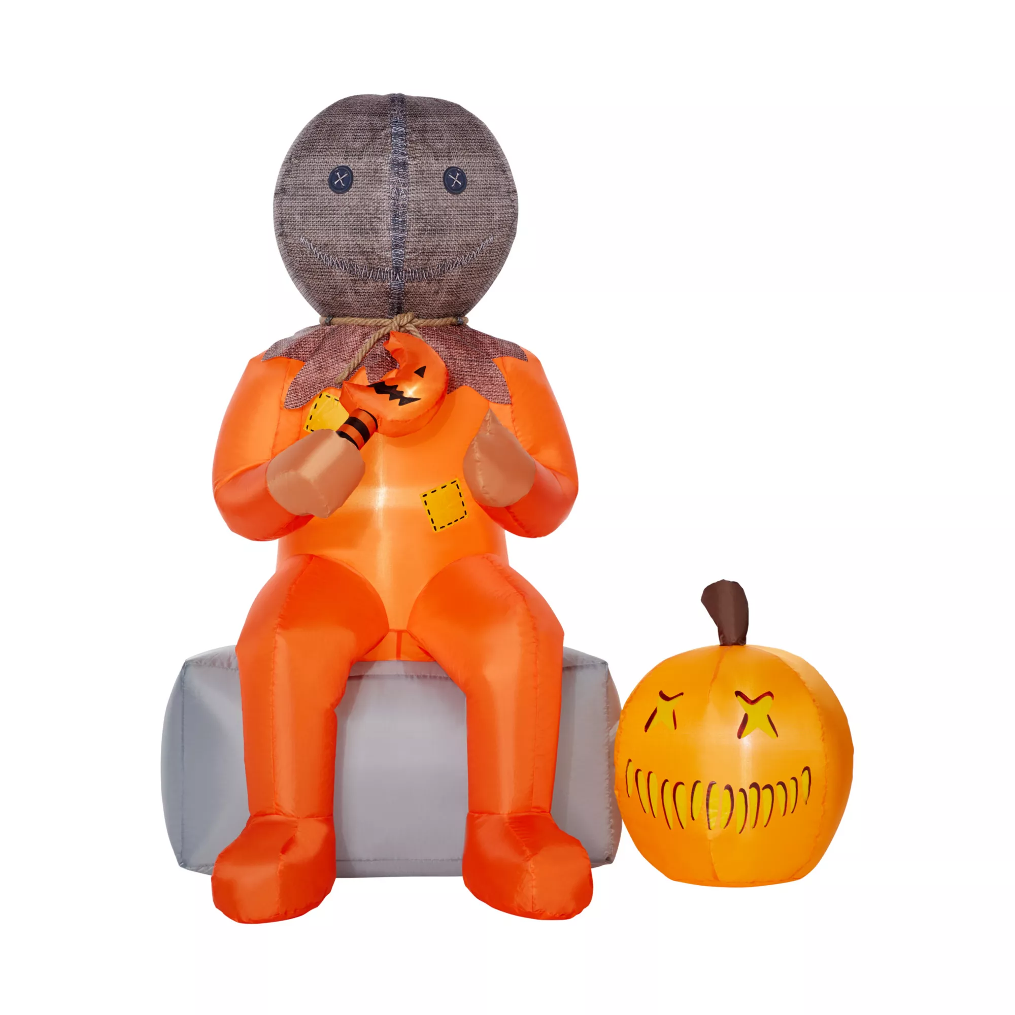 3.5 Ft LED Light-Up Sam Inflatable Decoration - Trick 'r Treat at Spirit Halloween