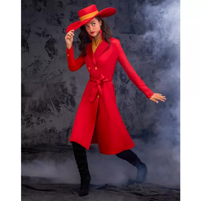 Adult Carmen Sandiego Costume - Spirithalloween.com