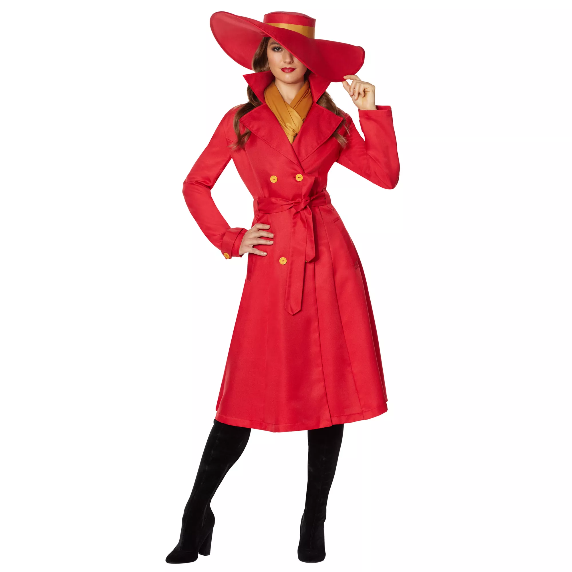 Adult Carmen Sandiego Costume at Spirit Halloween