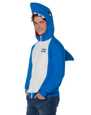 Cute Shark Hoodie, Long Sleeve Cute Shark Hoodie for Adults Animal