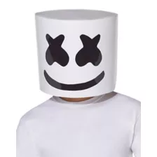 Kids Mesh Marshmello Half Mask at Spencer's